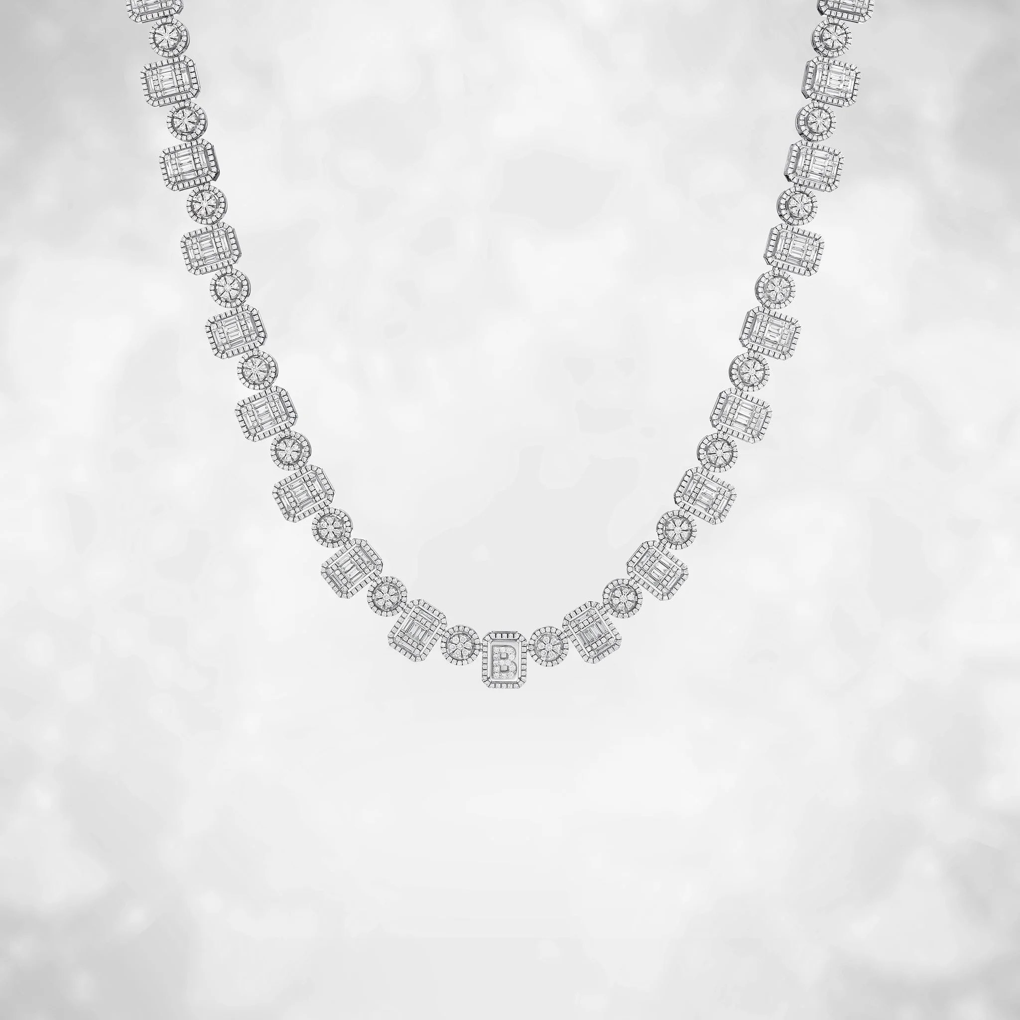 Necklace Baguette B