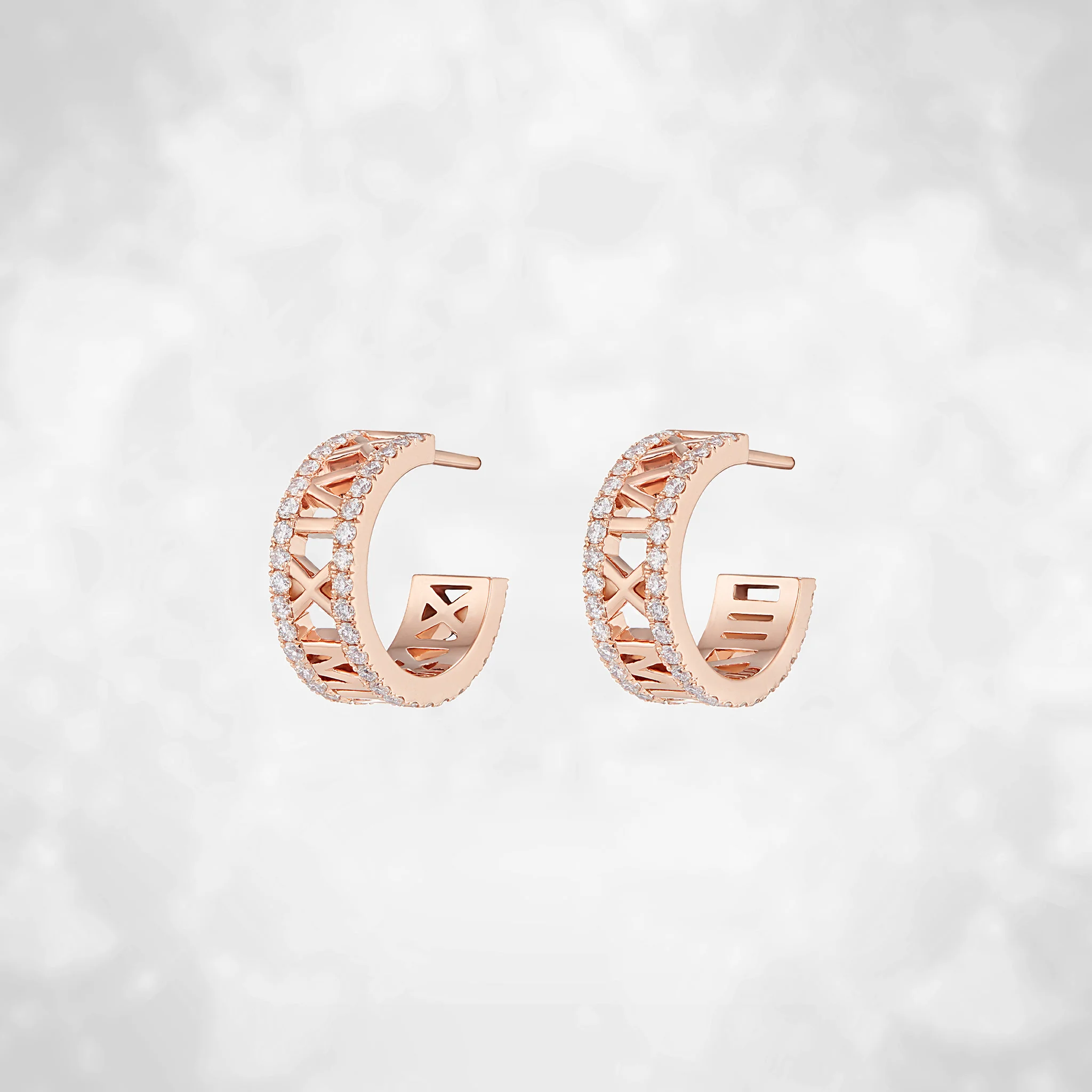 Roman Numerals Earrings 