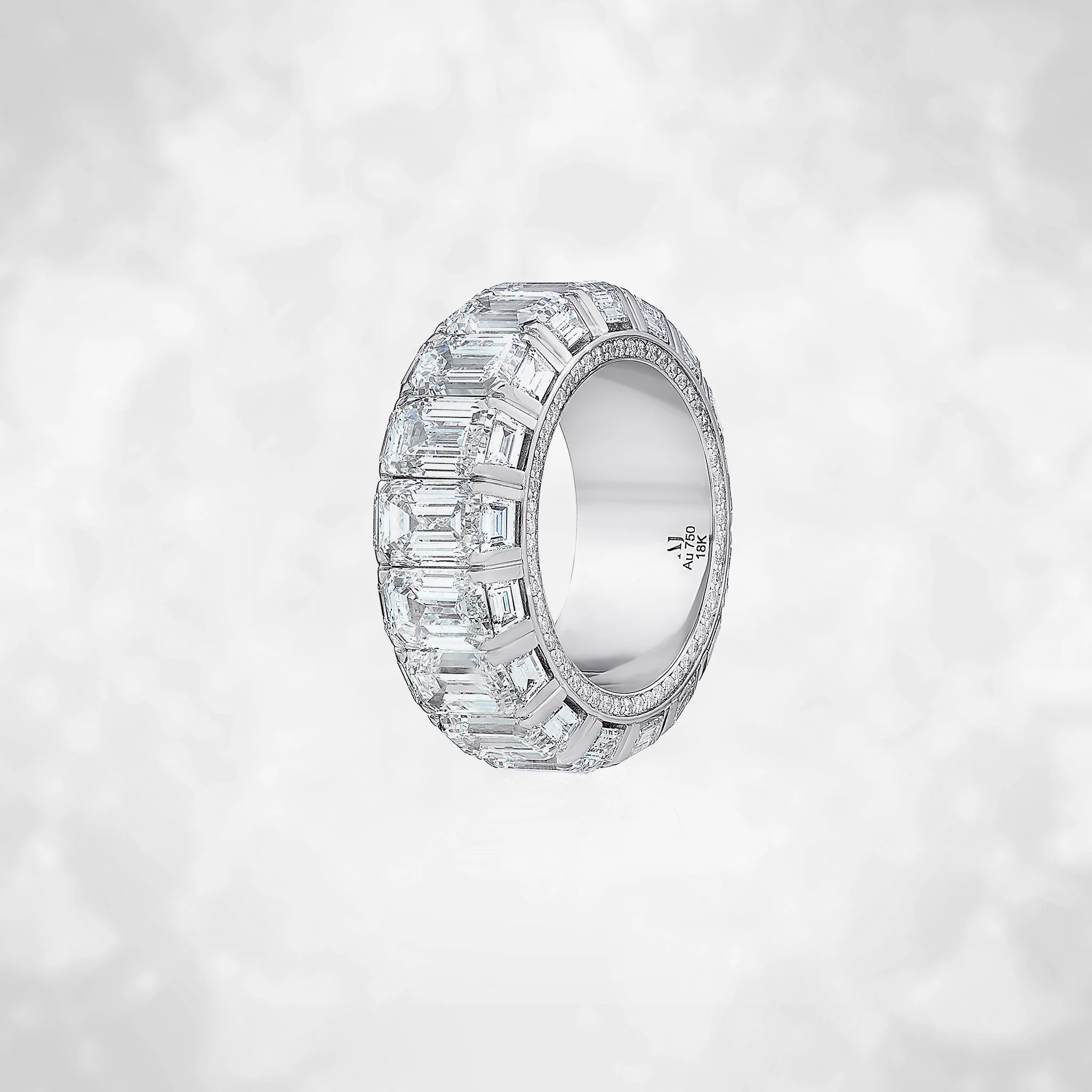 Baguette Ring Band L