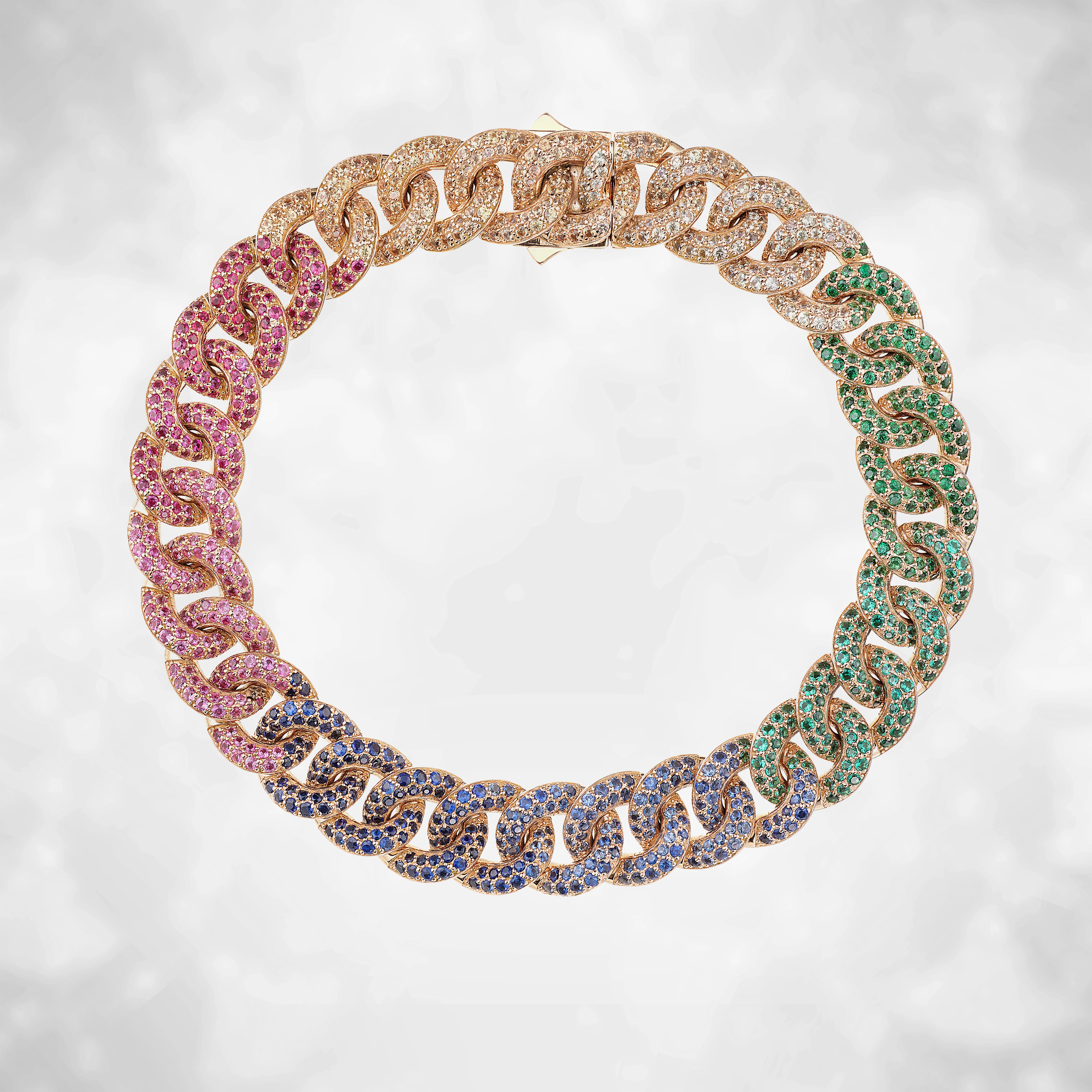 Bracelet Cuban Color