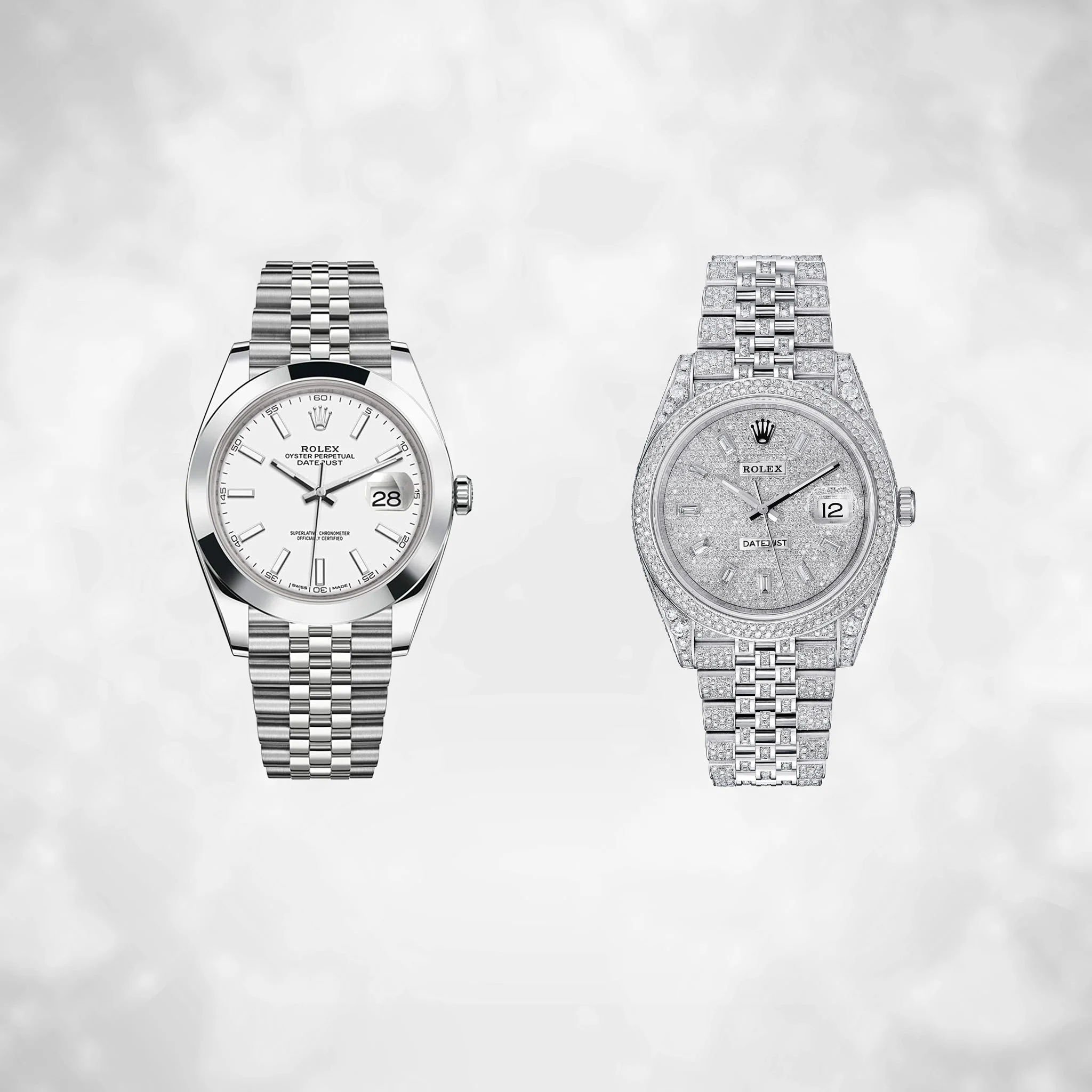 Rolex Watch (white - white gold)