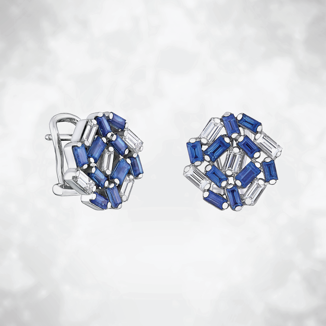 Blue Earrings