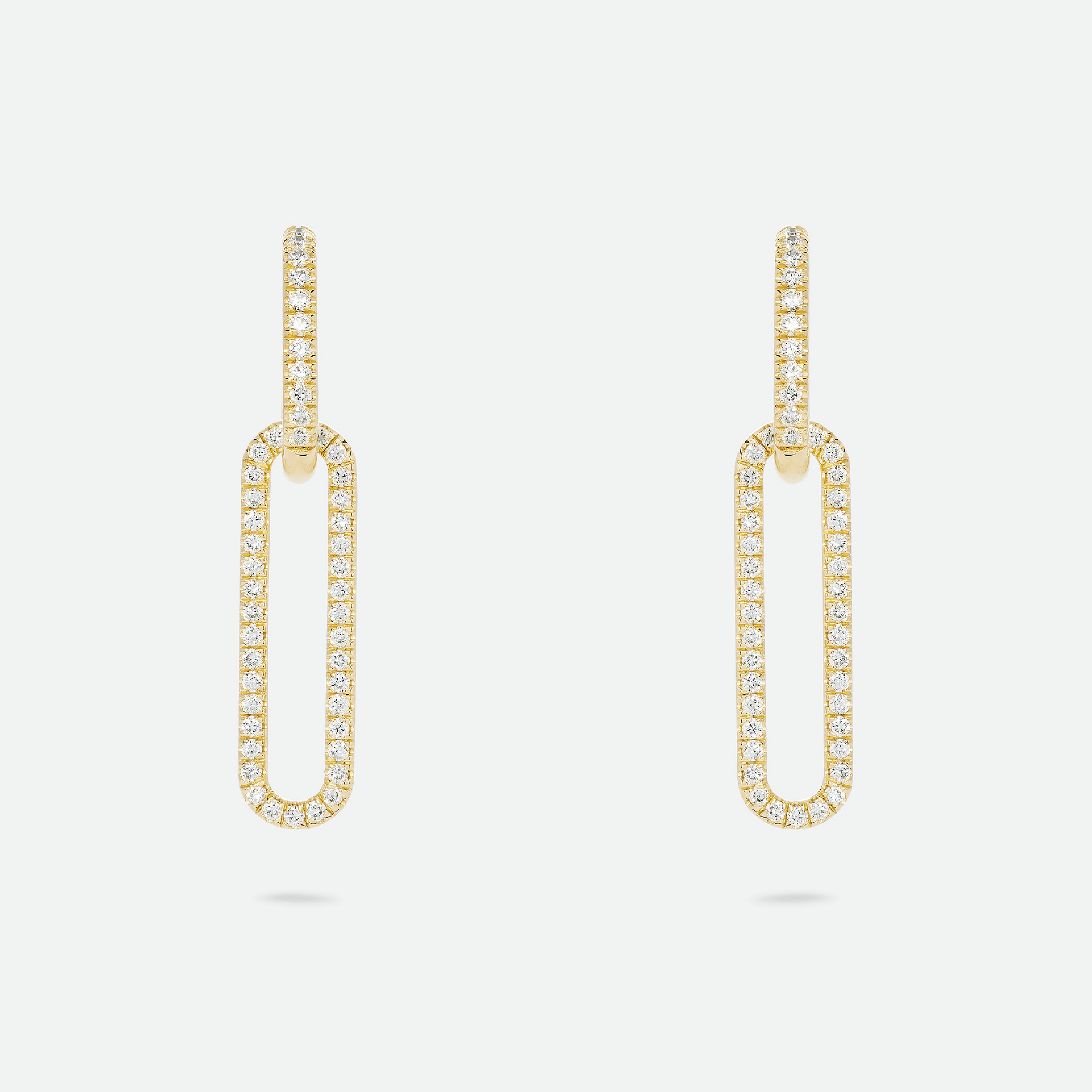 mc7e1 double link hoops earrings jewels