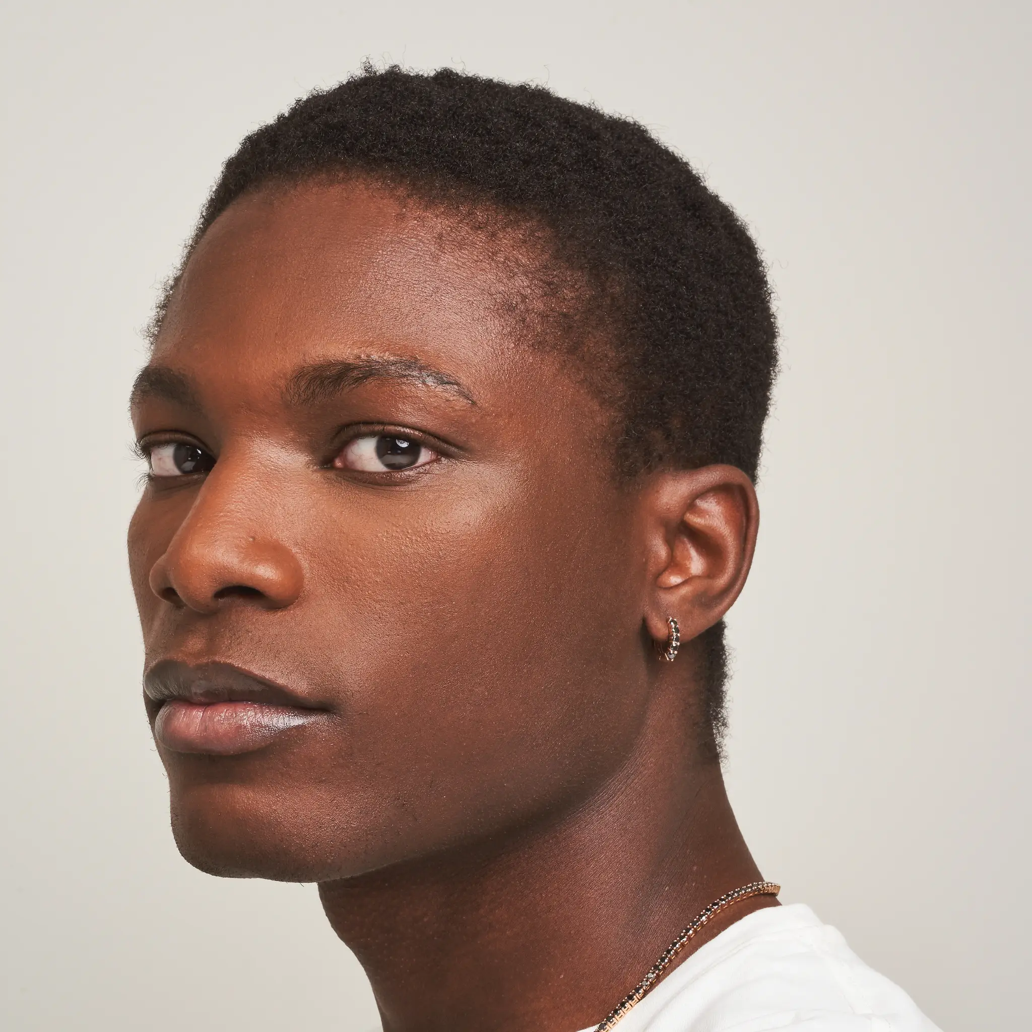 hc14e1bw classic riviera hoop earrings black and white jewels