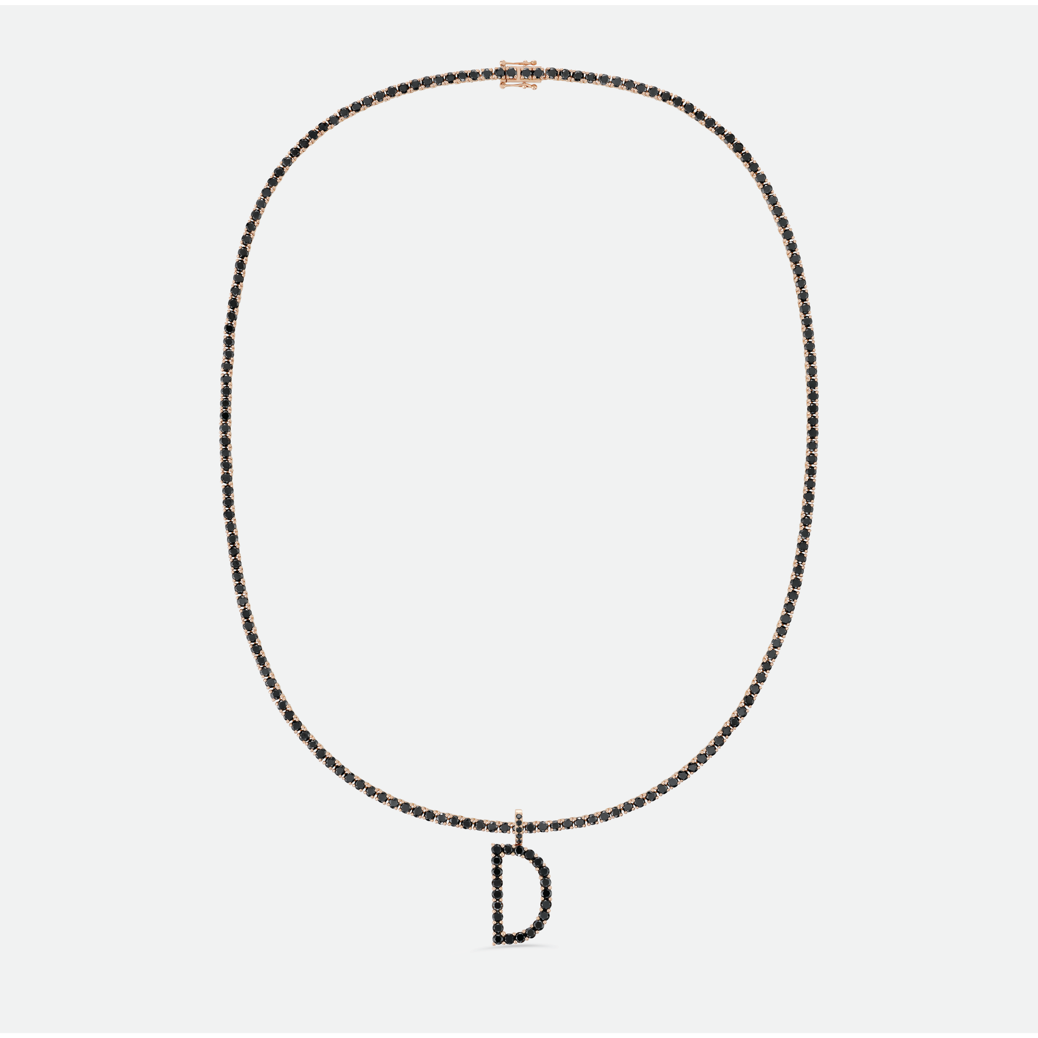 Colar Exclusive Inicial Riviera Black