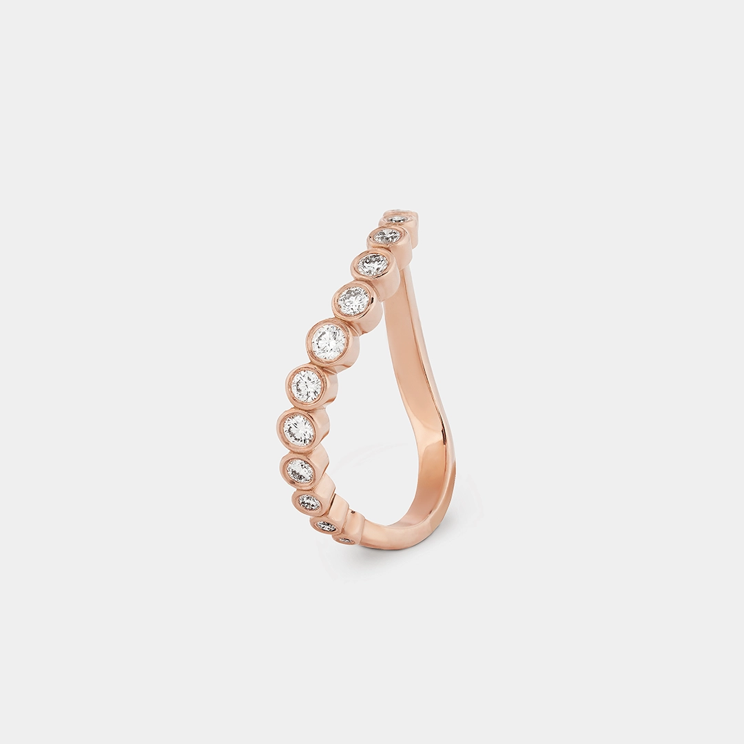 Bague Orbital Diamond IV