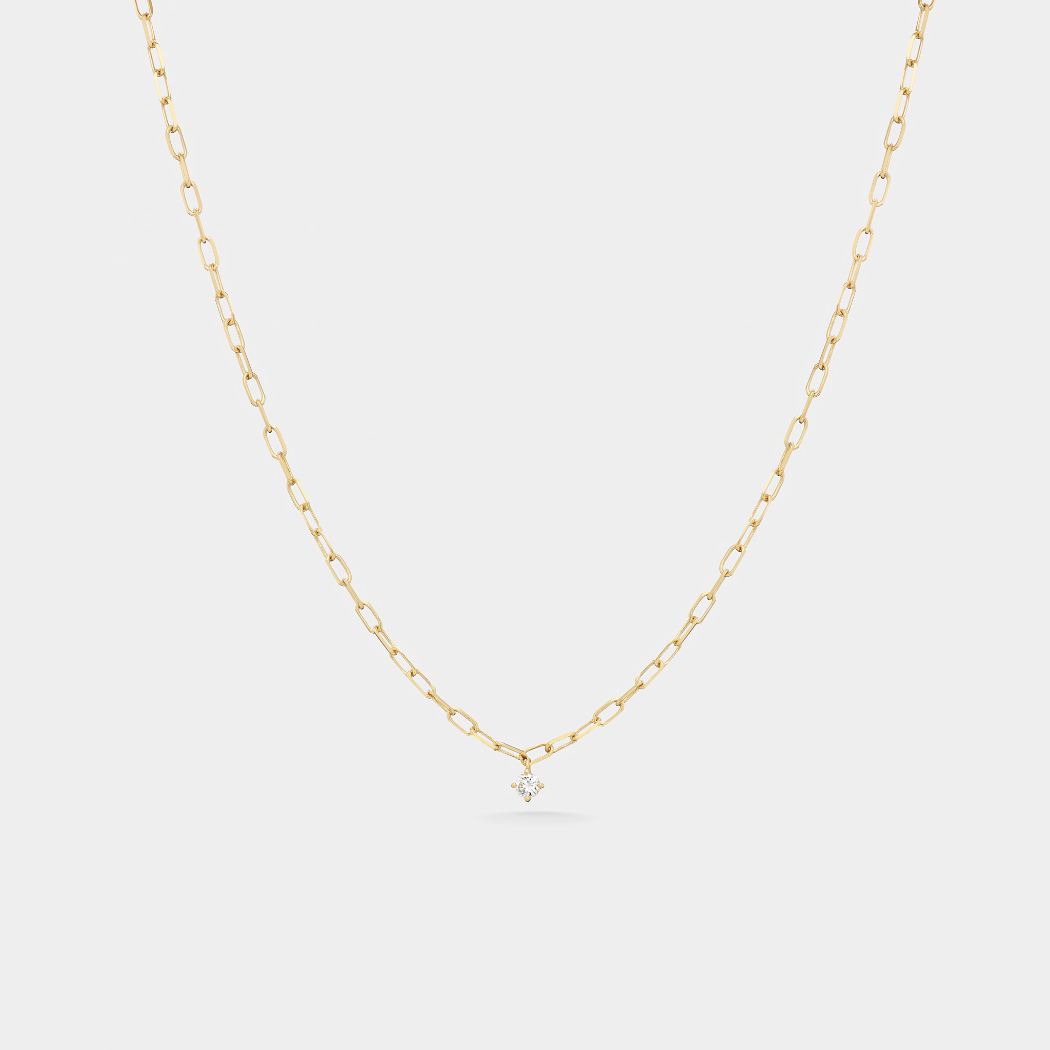 m30n4 delicate solitaire necklace jewels