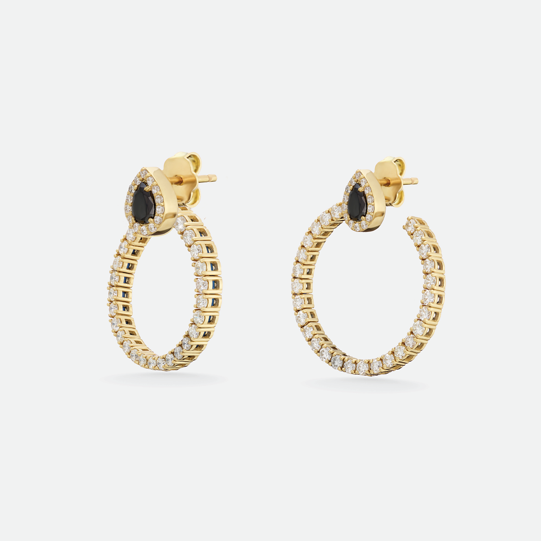 Medusa earrings