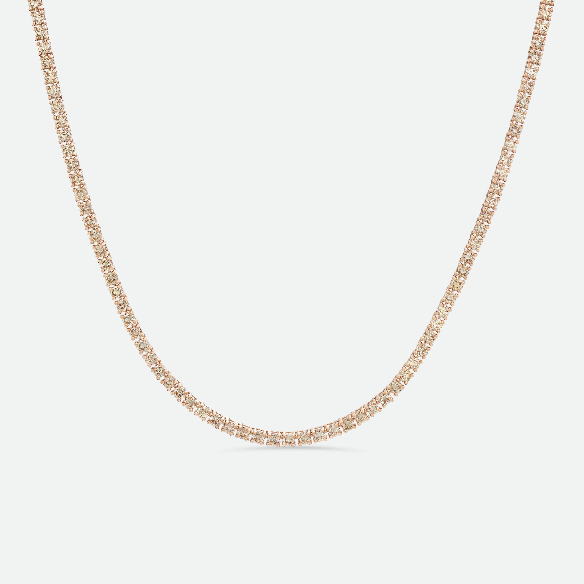 h14n2 classic riviera necklace brown m jewels