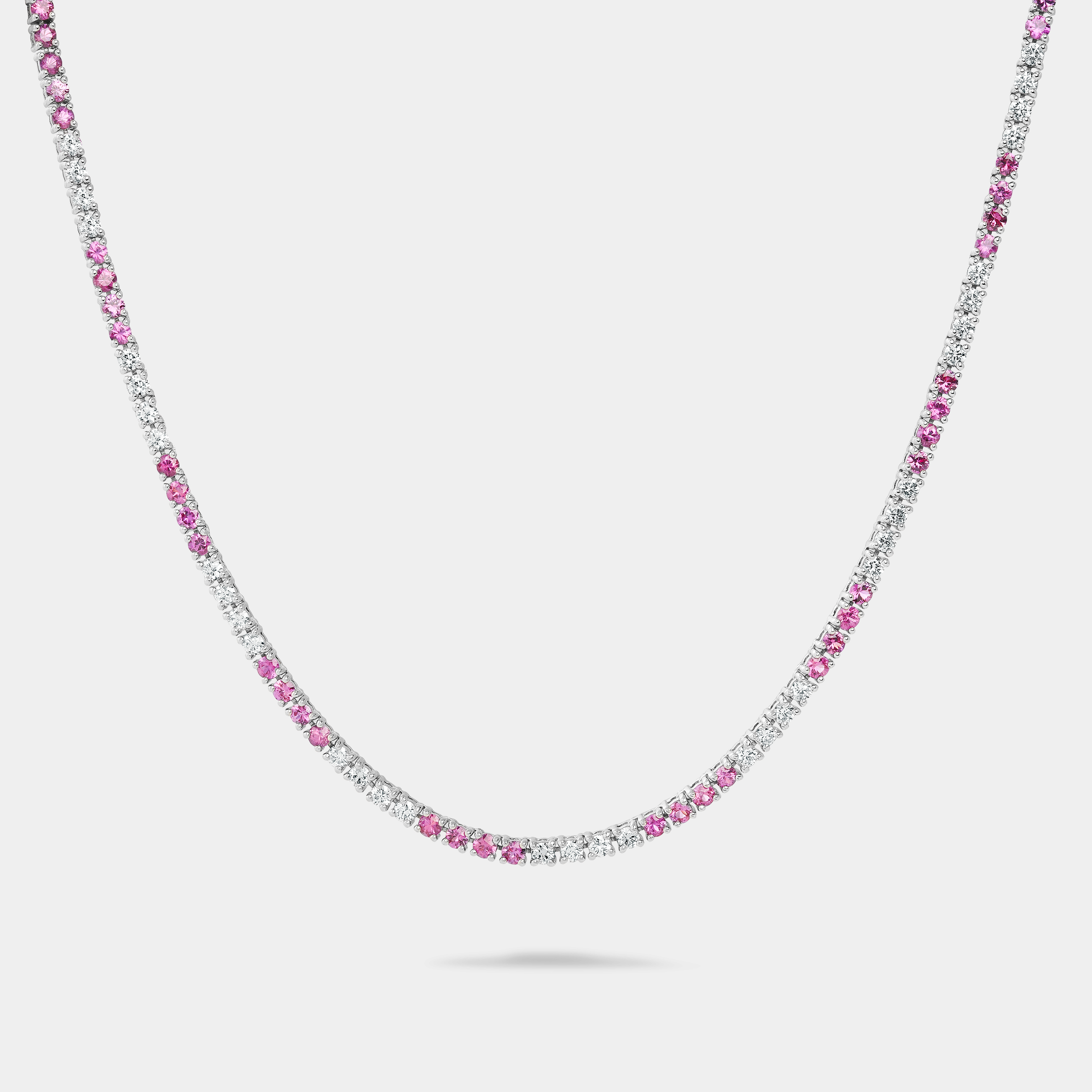 m6n4 classic riviera pink necklace jewels