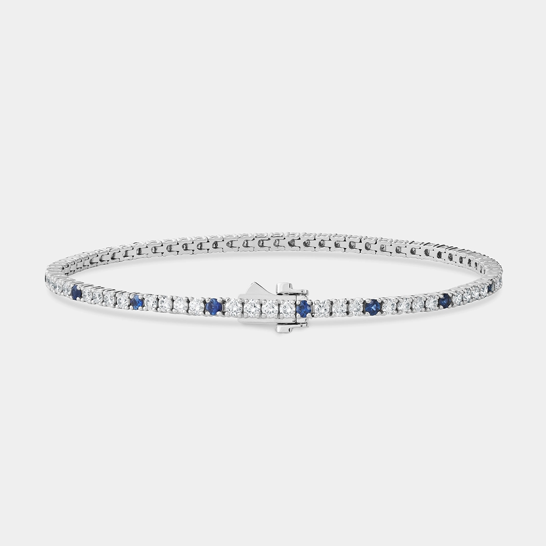 Bracelet Classic Riviera White and Blue