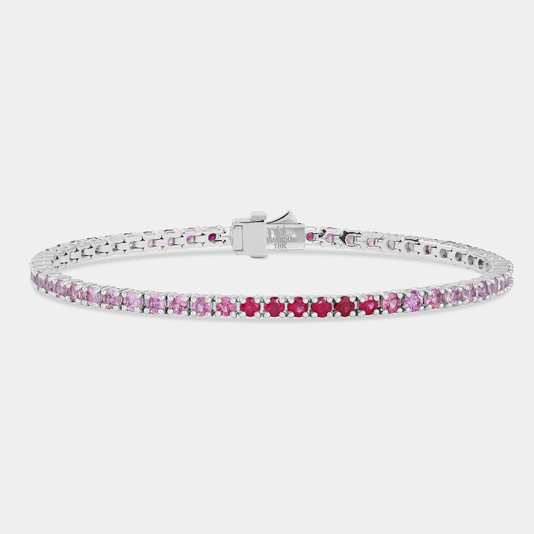 m6b4 classic riviera pink gradient bracelet jewels