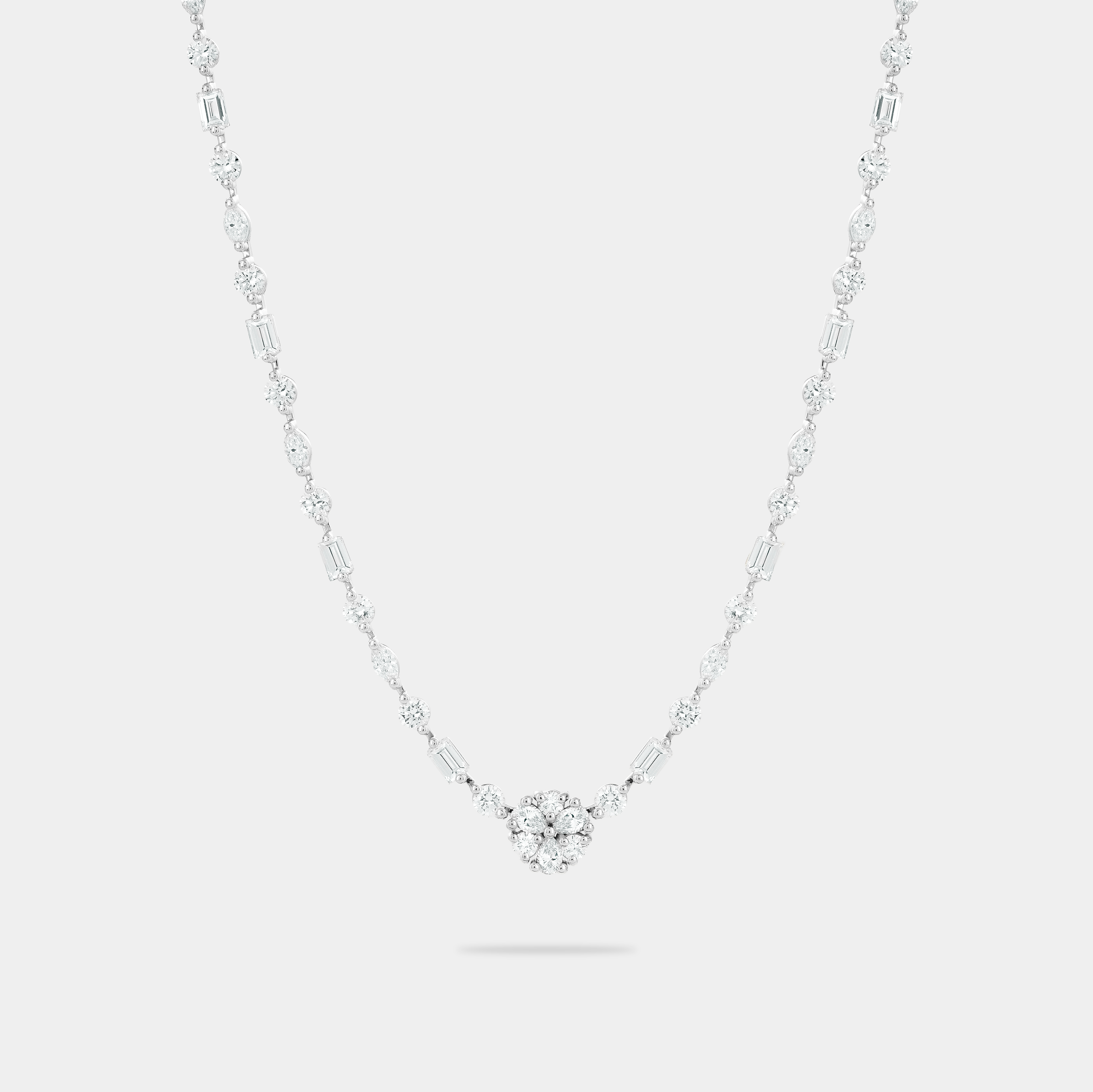 Pear and shape 2 in 1 Necklace