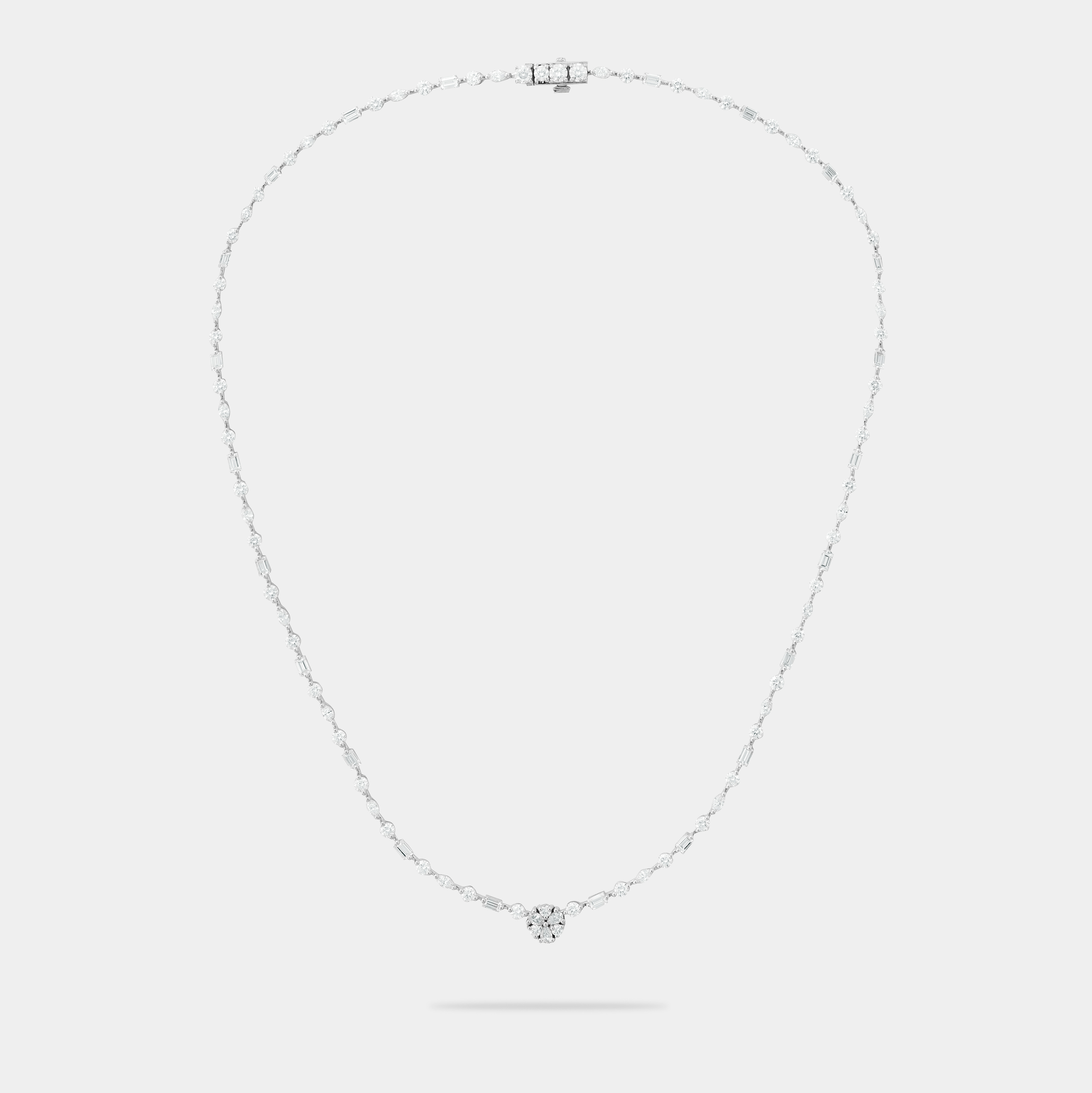 Pear and shape 2 in 1 Necklace