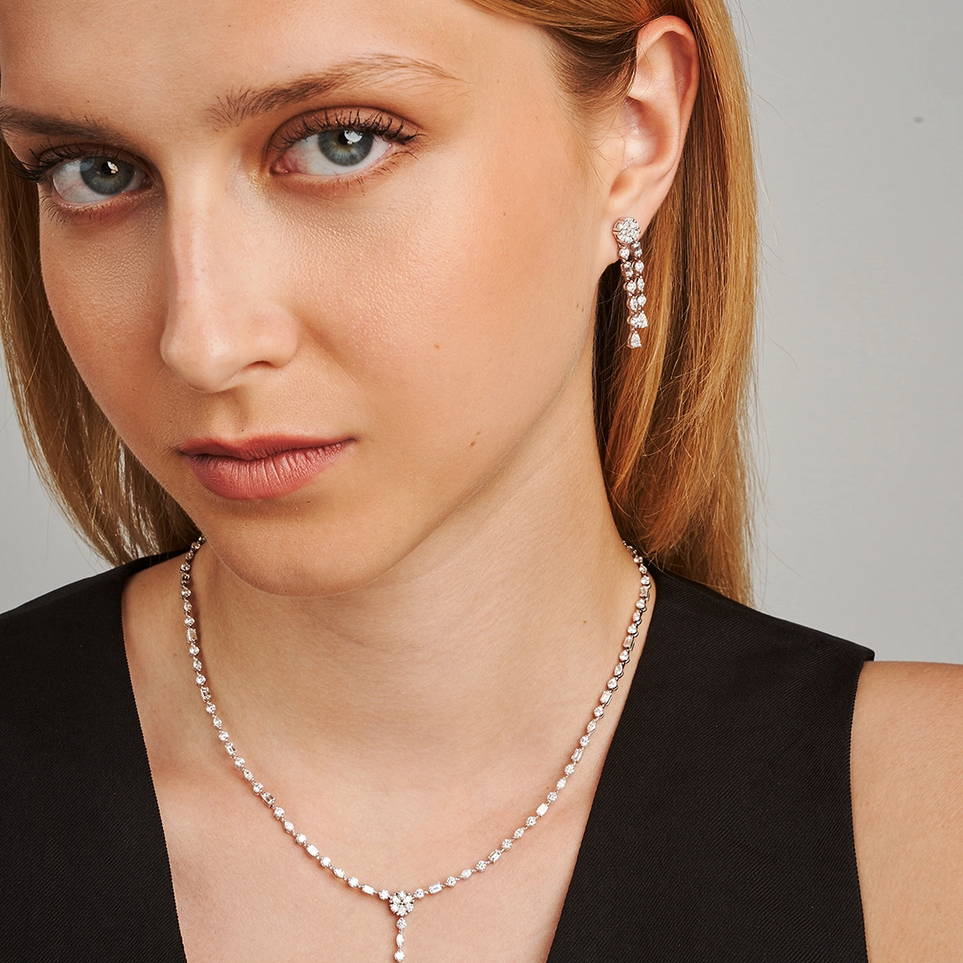 m2e5 pear and shape 2 in 1 earrings jewels
