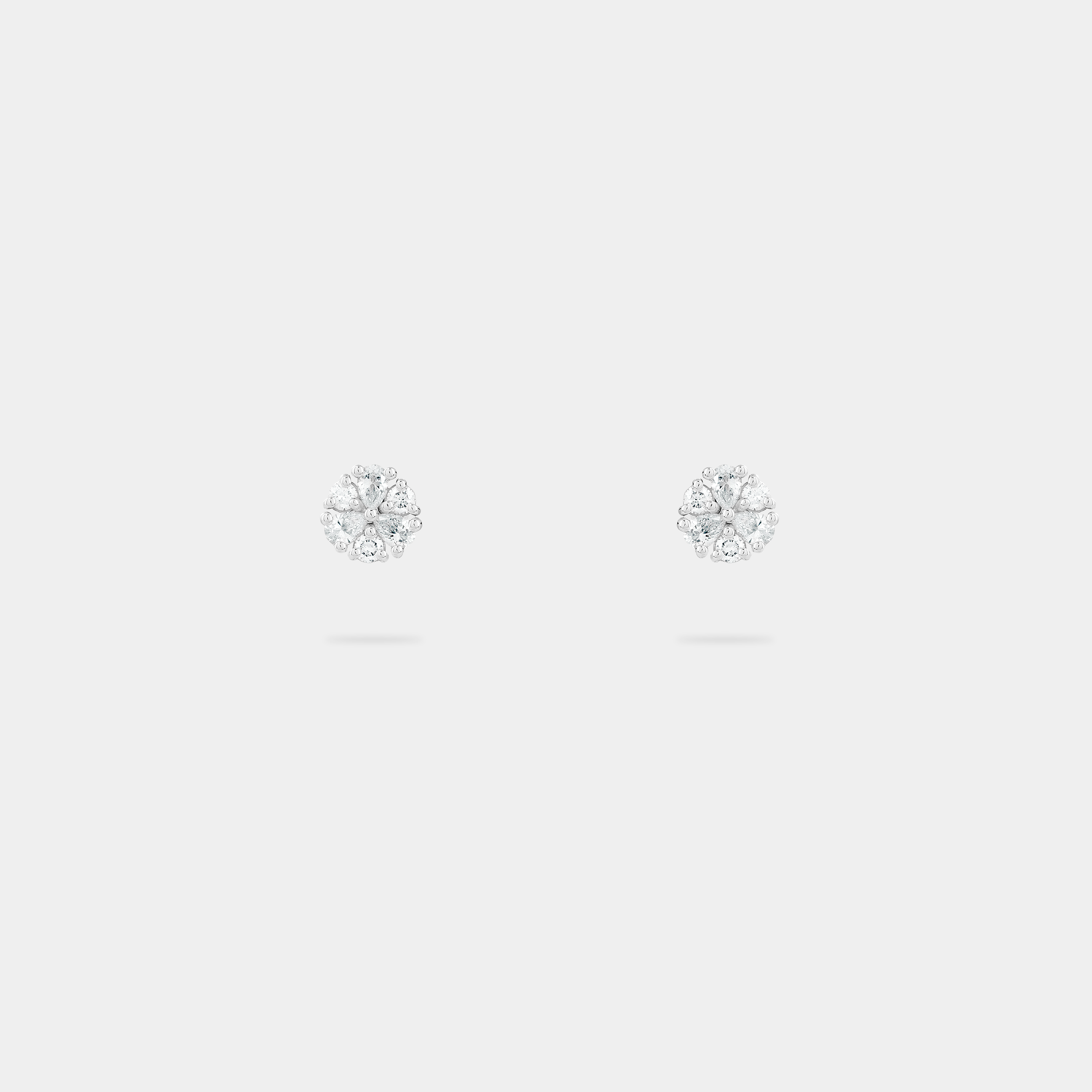 Pear and Shape 2 in 1 Earrings