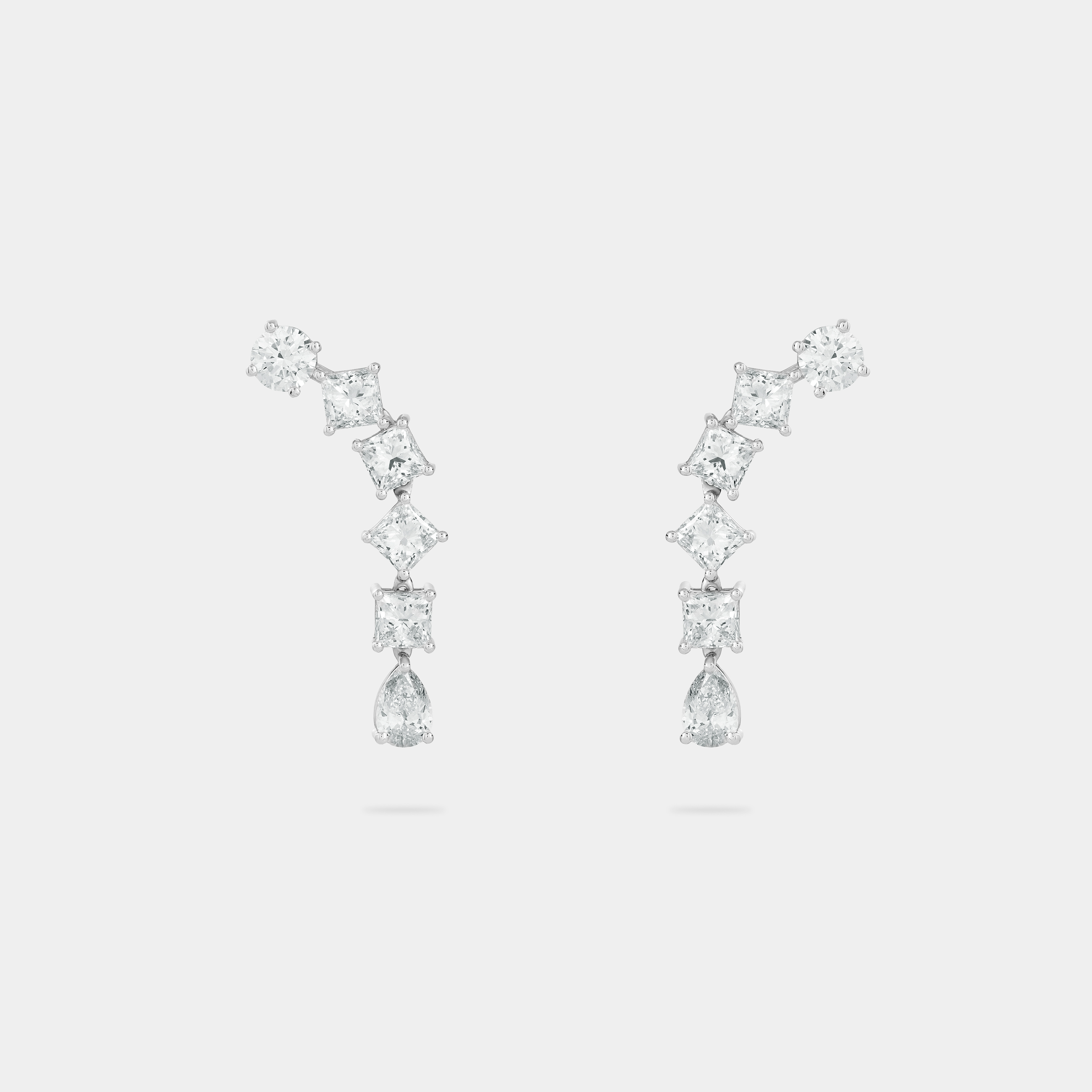 mc1re3 radiant multishape riviera earrings jewels