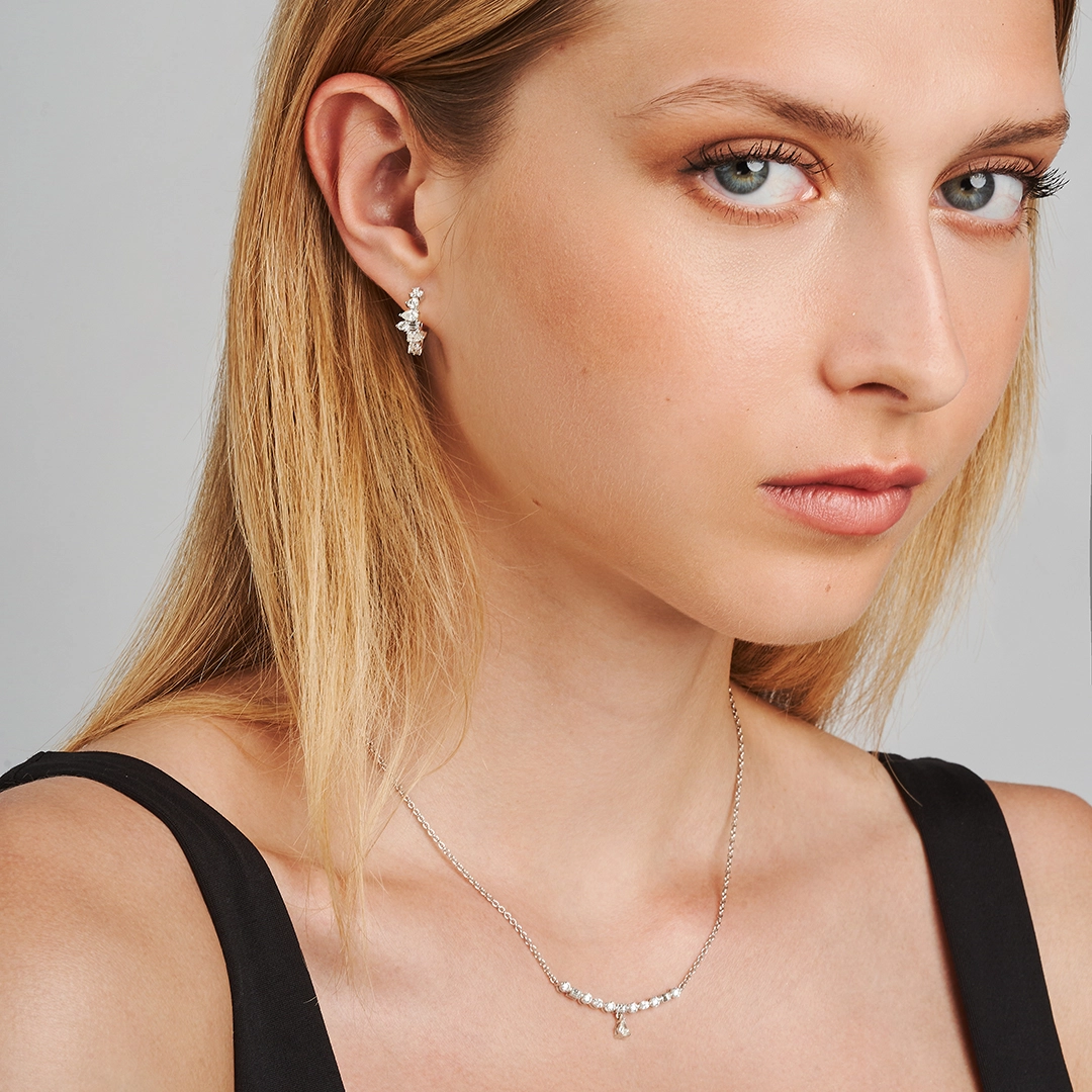 m2e6 pear and shape hoop earrings jewels