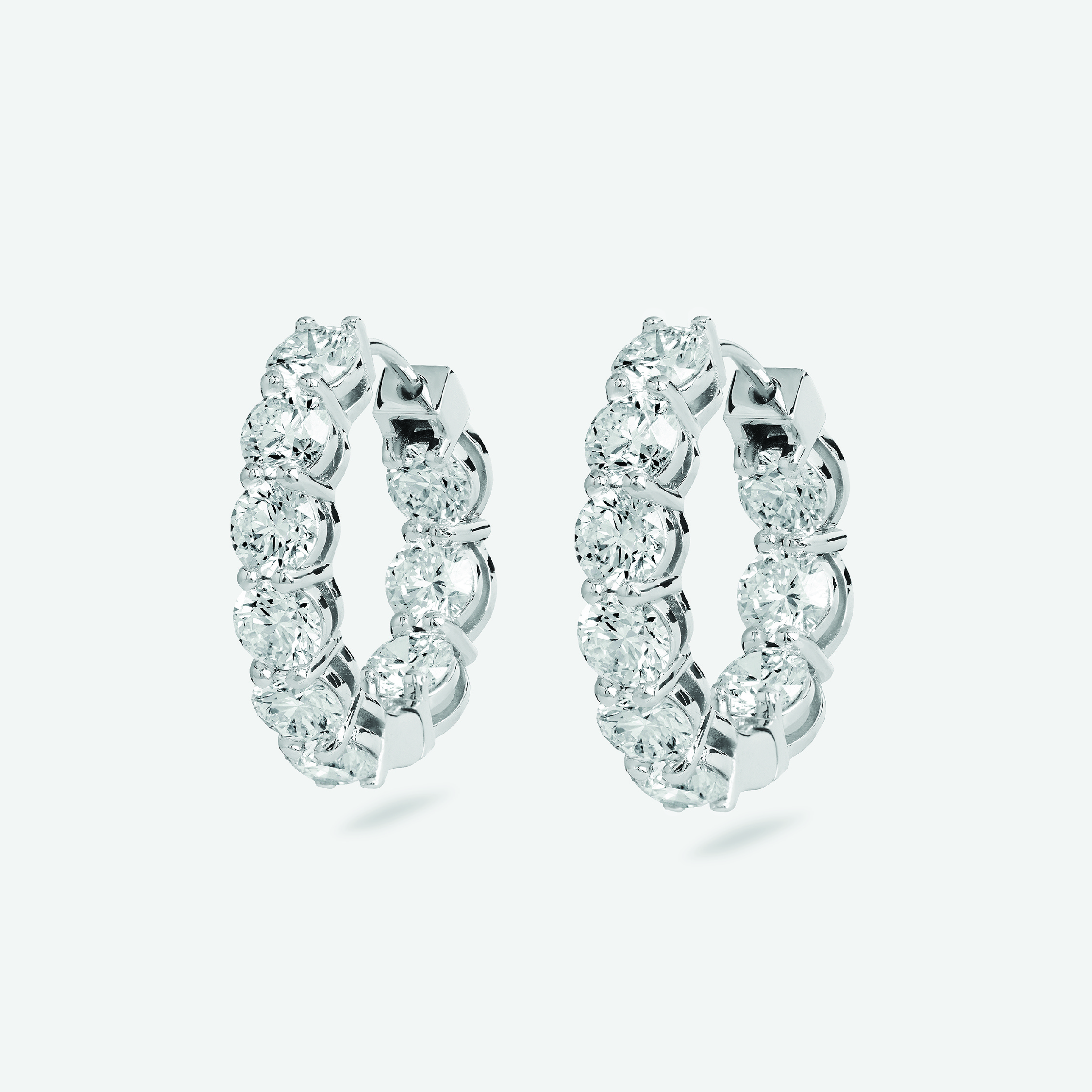 mc1roh round diamond hoop earrings jewels