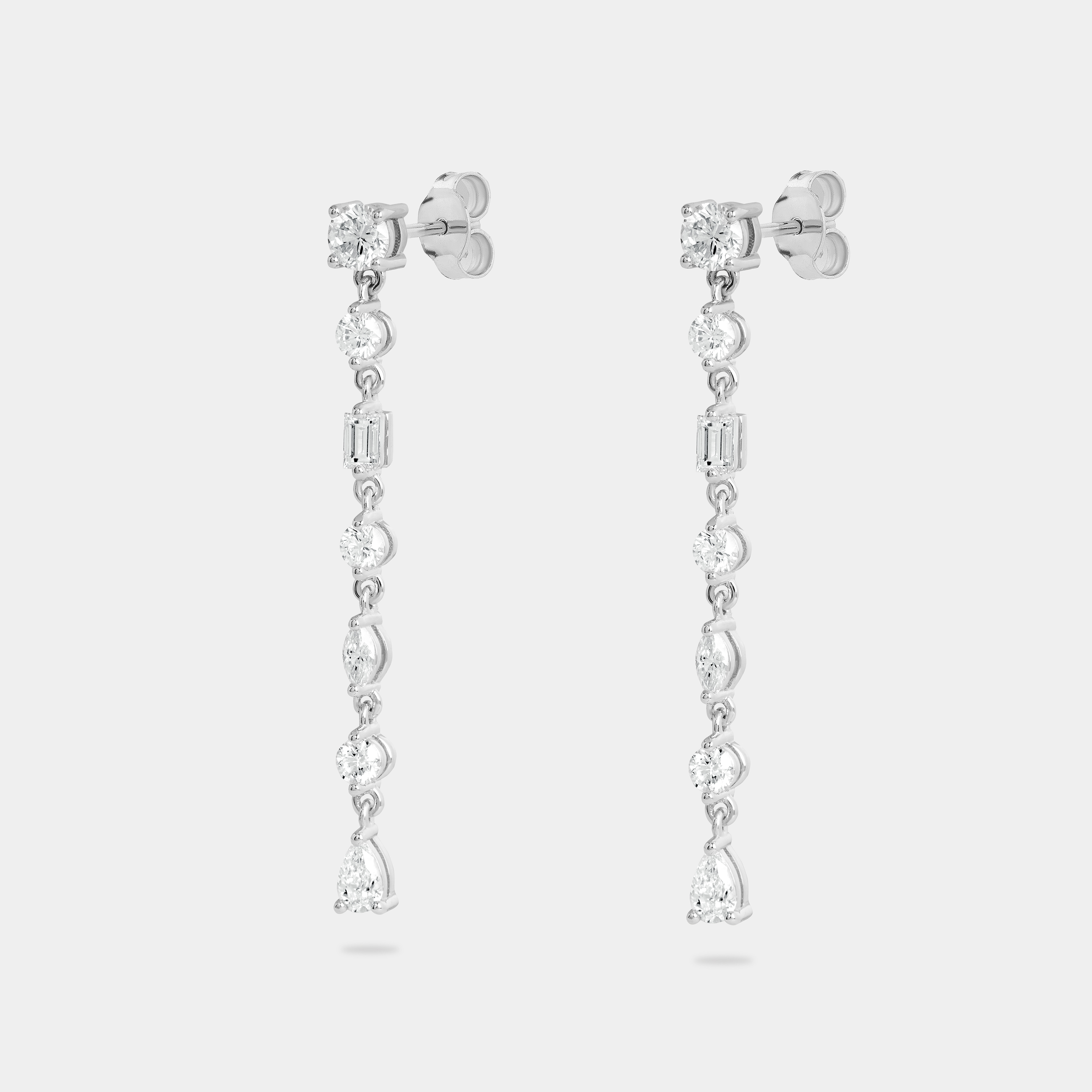 Boucles d’oreilles Pear and Shape