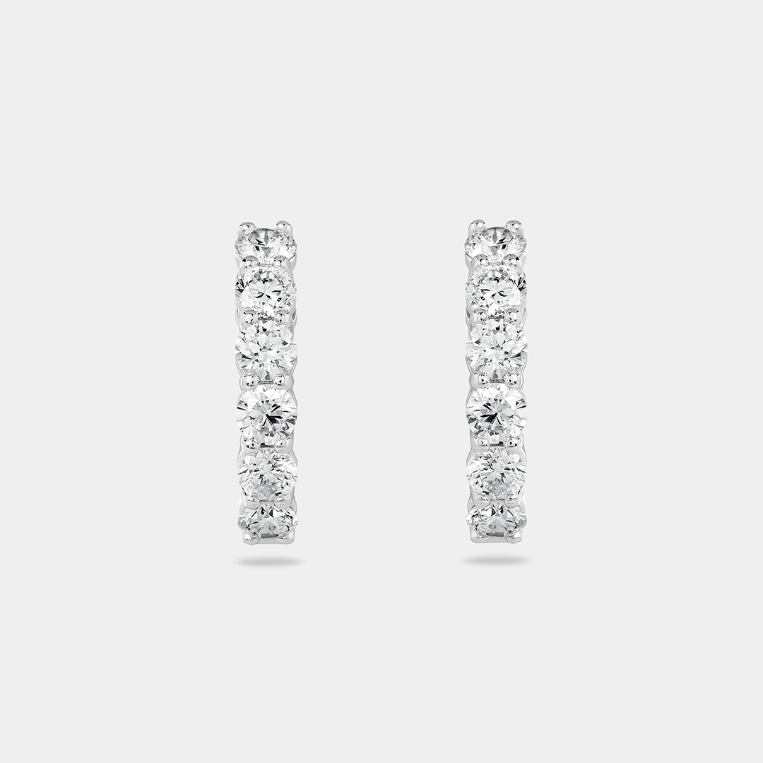 Classic Riviera Small Hoop Earrings
