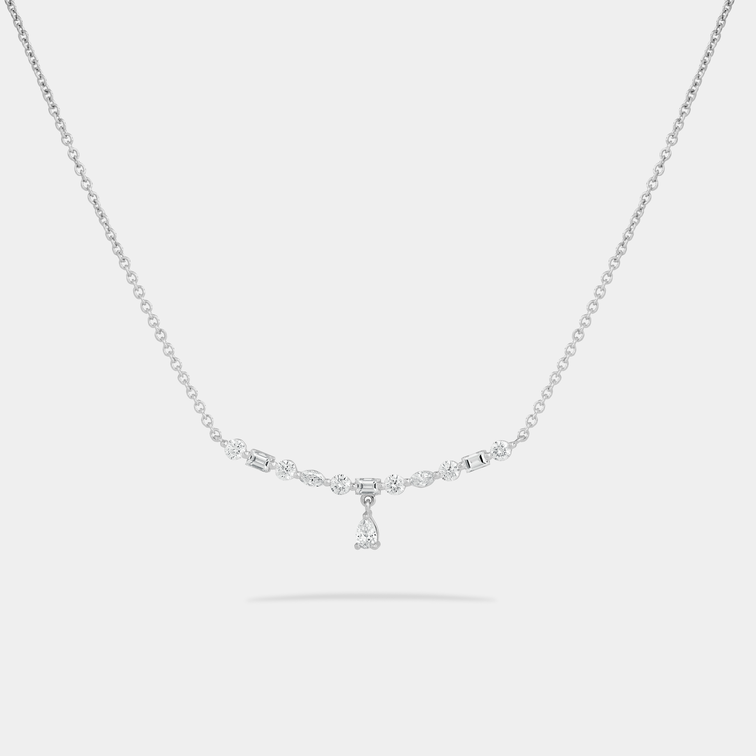 mc2n pear and shape necklace jewels