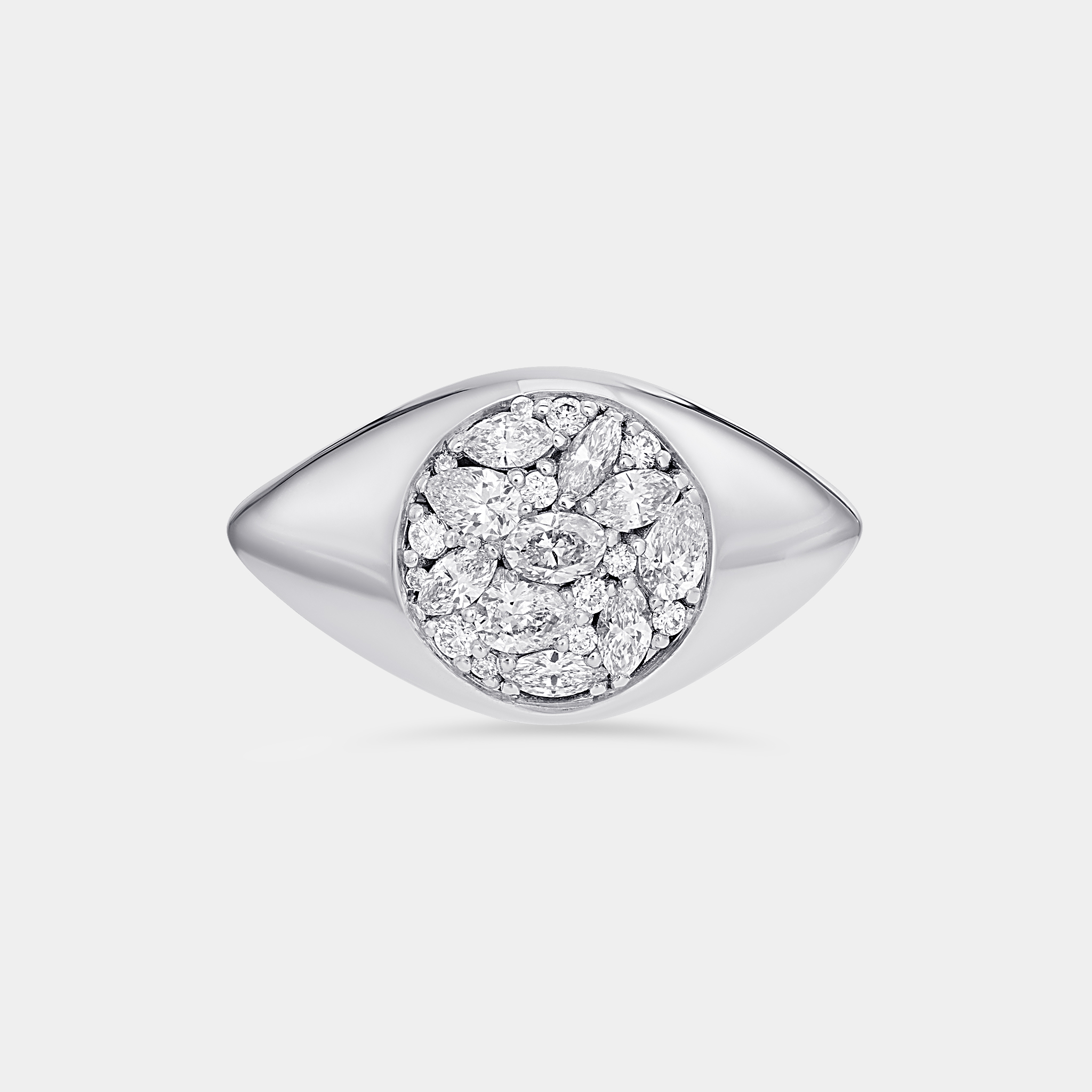 Bague Round Multi Shape Signet
