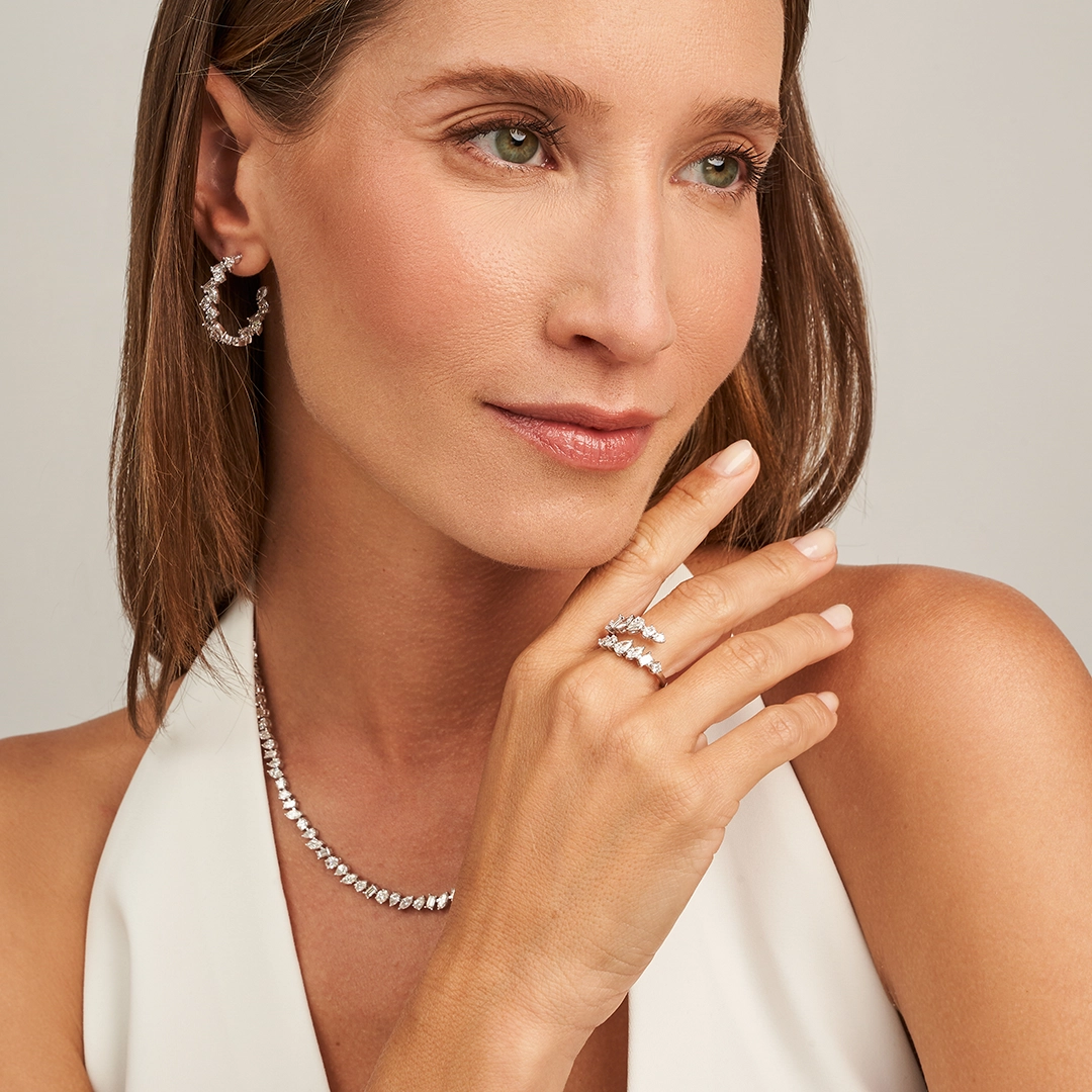 Multi Shape Diamonds Ring II