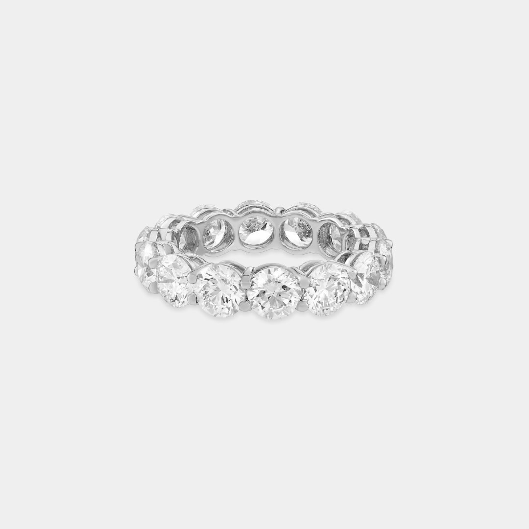 Bague Round Riviera Eternity