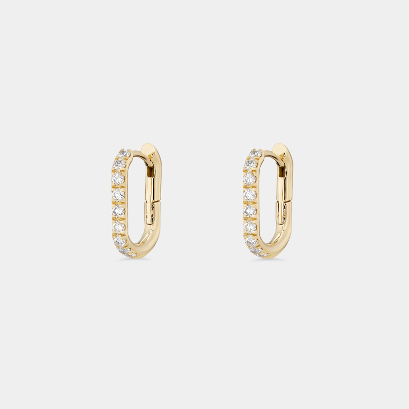 mc7e2 links collection single small hoop earrings jewels