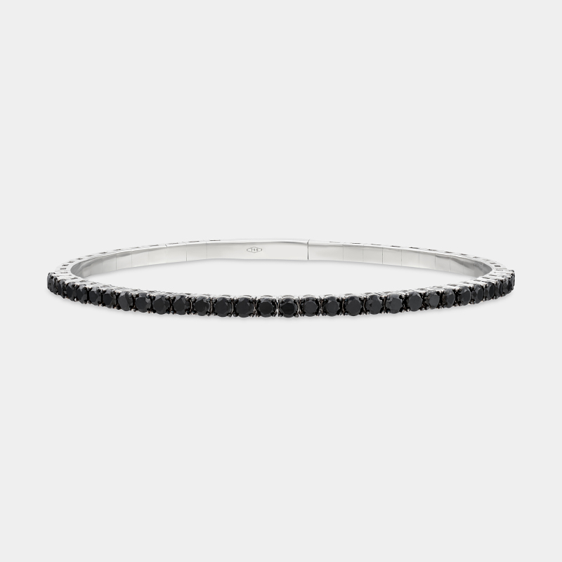 h24bb bangle bracelet black jewels