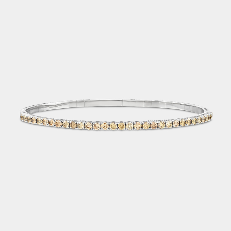 h24b bangle bracelet brown jewels