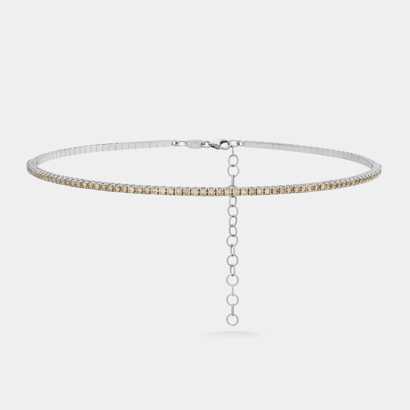 m32n2 embrace brown choker jewels