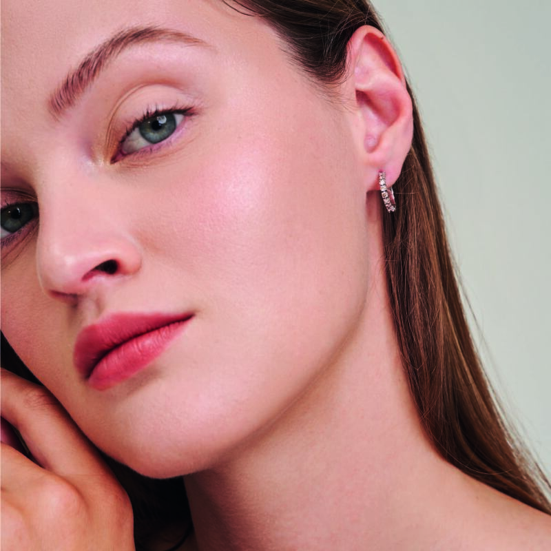 m32e6 embrace brown big hoops jewels