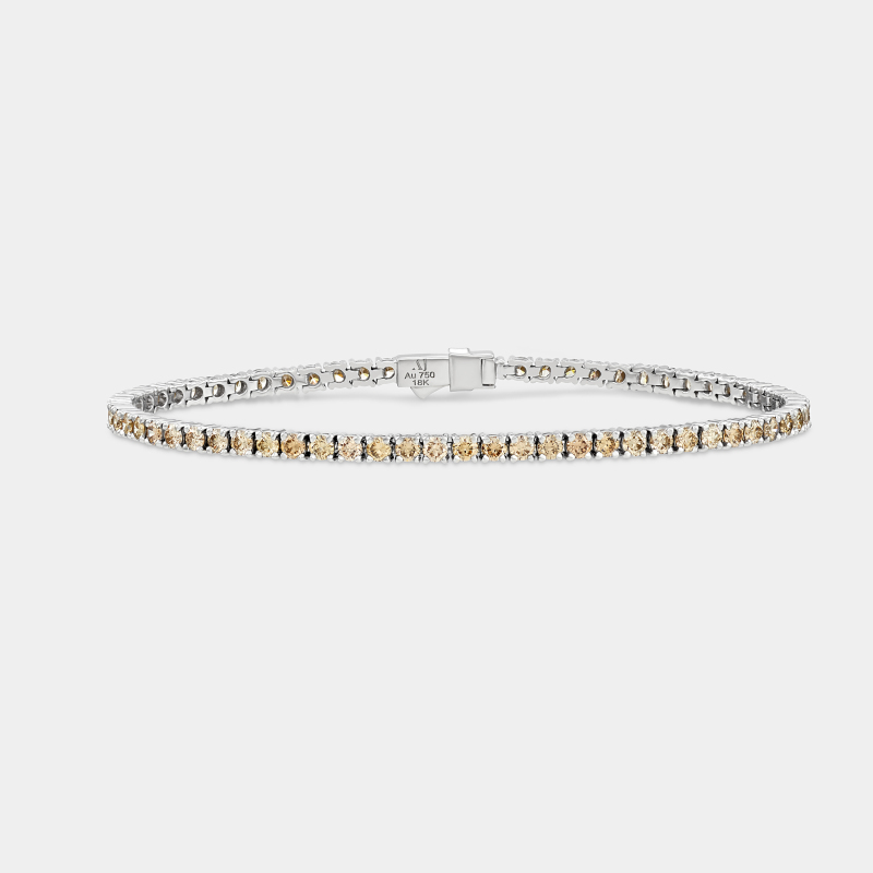 h14b2 classic riviera bracelet brown m jewels